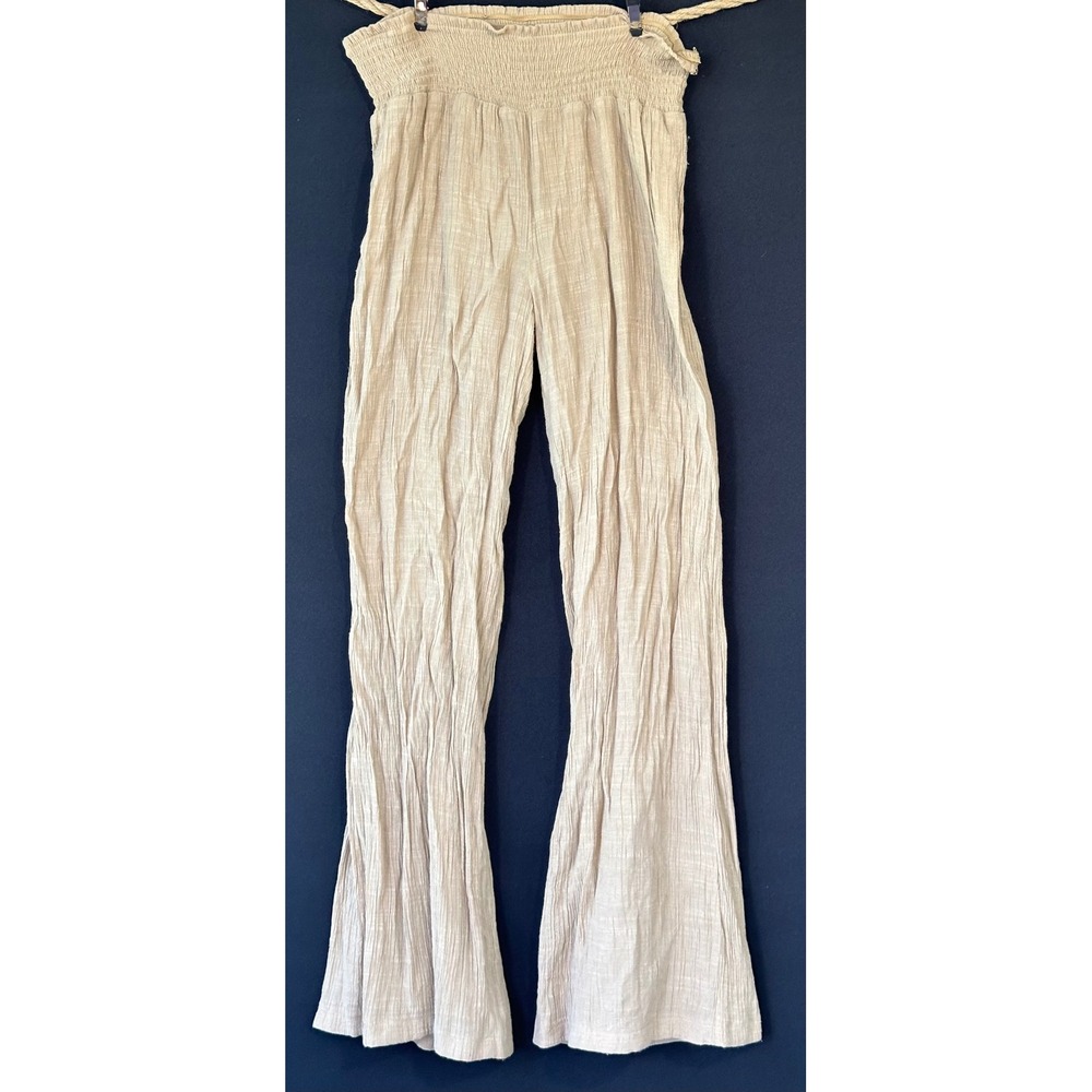 C. Est. 1946 Pants Crinkle Lined Womens M Brown Excellent